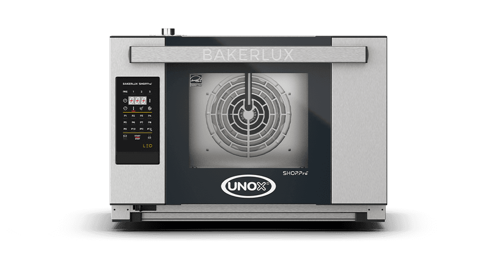 3 trays 460x330 Render van de UNOX BAKERLUX SHOP.Pro™ LED professionele convectie oven met vochtigheid XEFR-03HS-ELDV.