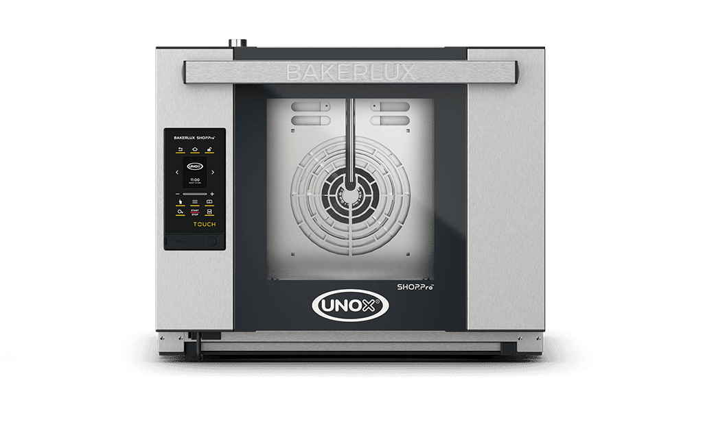 4 trays 460x330 Render van de UNOX BAKERLUX SHOP.Pro™ TOUCH professionele convectie oven met vochtigheid XEFR-04HS-ETDP.