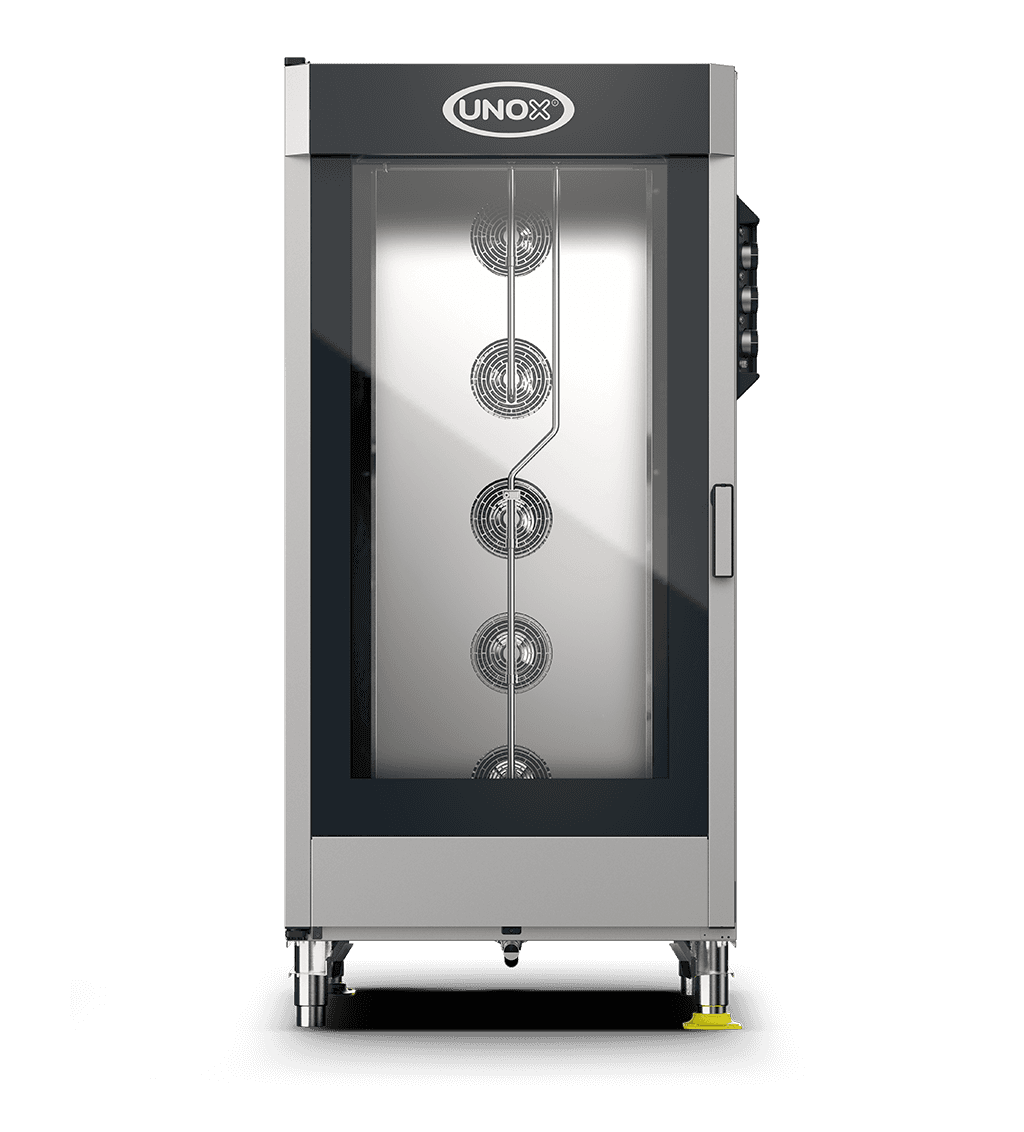 20 trays GN 1/1 Render van de UNOX CHEFLUX™ professionele convectie oven met vochtigheid XV1093.