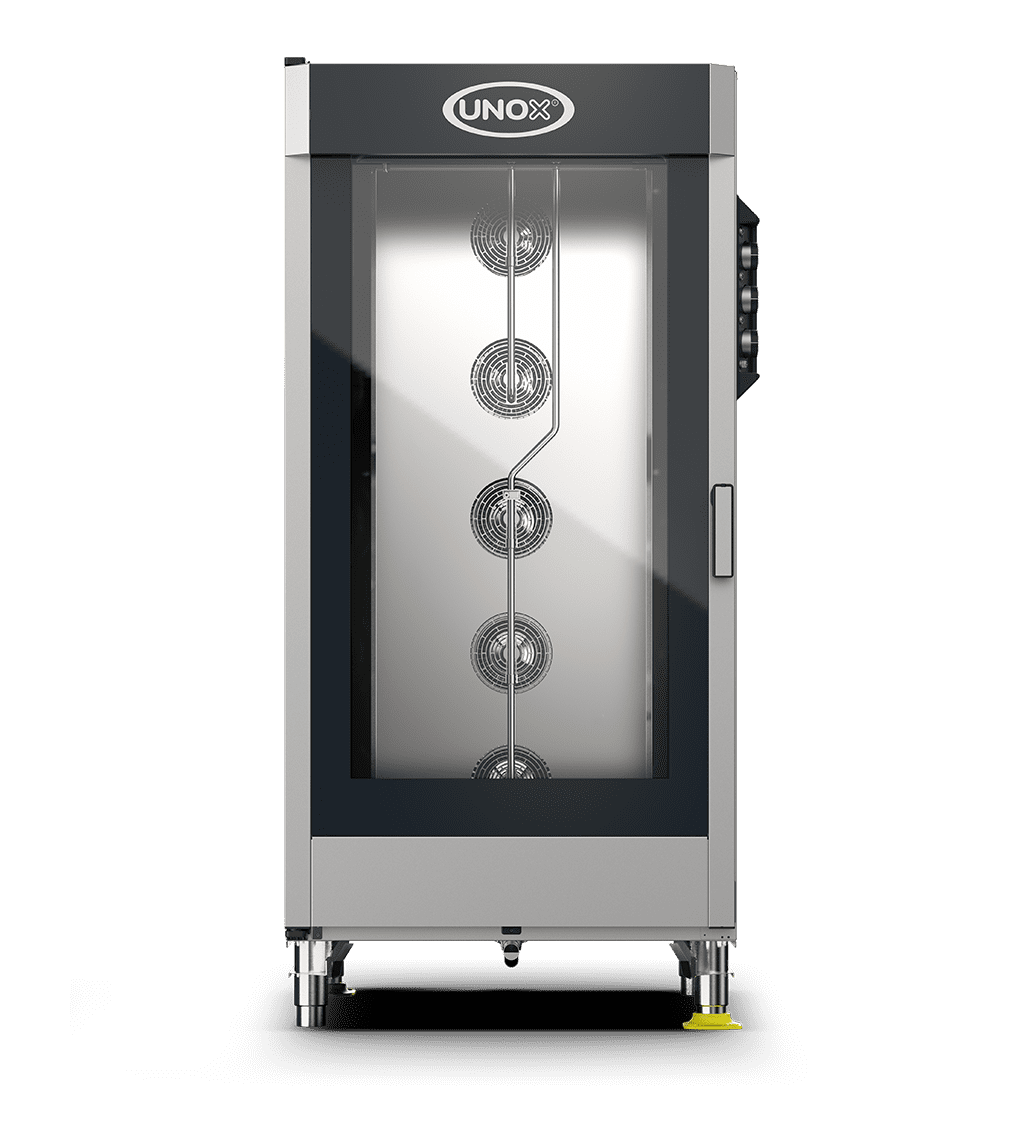 20 Bleche GN 1/1 Render des kommerziellen BAKERLUX™ & LINEMISS™ Konvektomaten mit Luftfeuchtigkeitszugabe XV1093.