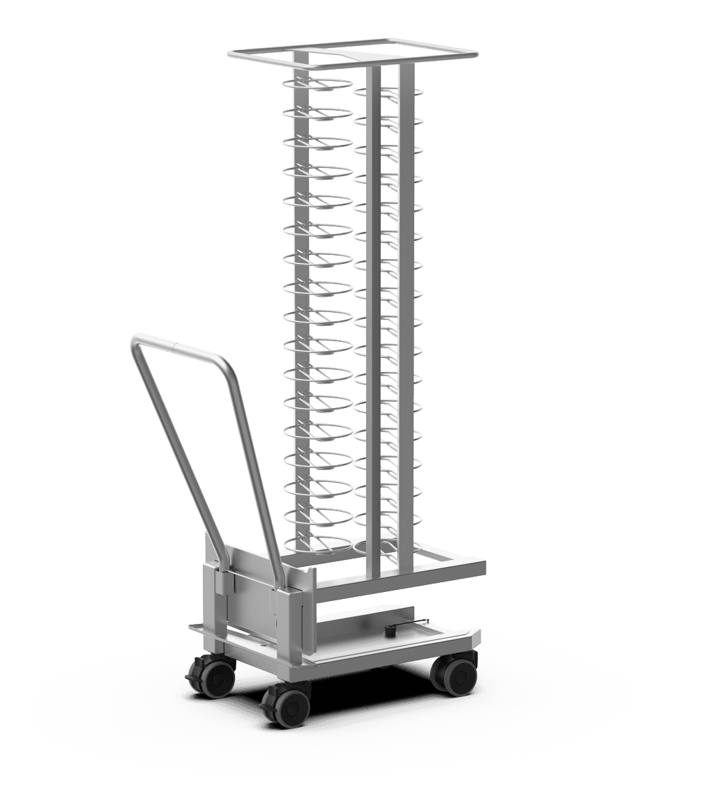 Unox Bulaşıkları yenilemek için korozyona dayanıklı AISI 316L çelik araba. XECTL-034P.