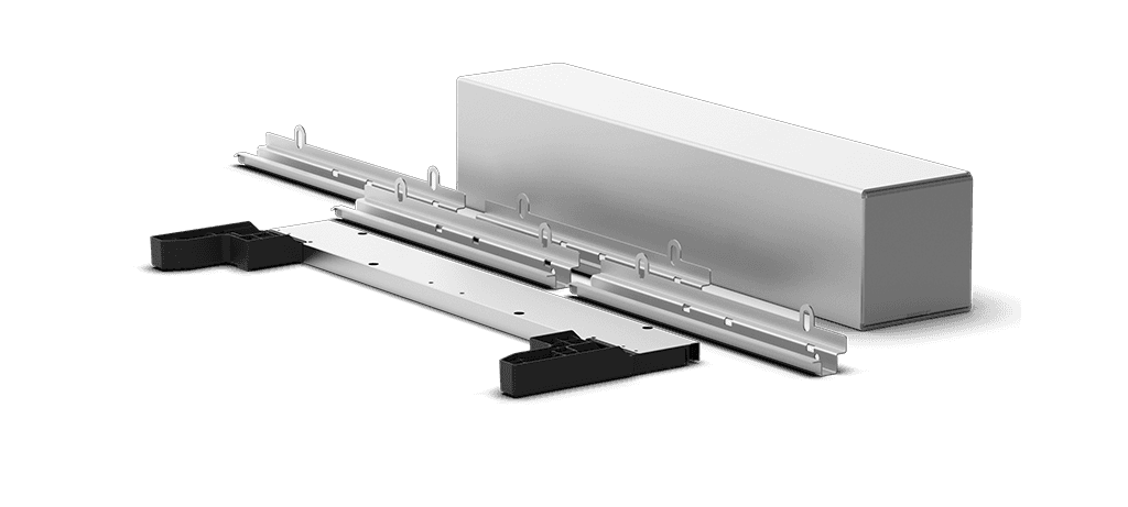 Unox The kit includes all parts required for the correct coupling between the QUICK.Load cabinet and the baking station. XUC580.