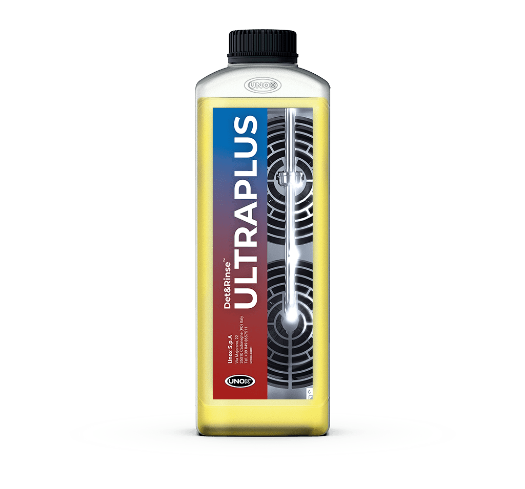DET&Rinse™ ULTRAPLUS Unox reinigingsmiddel voor commercieel oven met automatische reiniging DB1075A0.