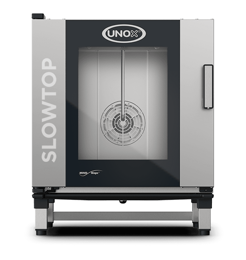 SLOWTOP Cook'n'hold oven Eénfase-gastronomieoven, ideaal voor langzaam garen, 's nachts garen en warmhouden. Uitsluitend te bedienen via een CHEFTOP MIND.Maps™ ovenpaneel. XEVSC-0711-CRM.