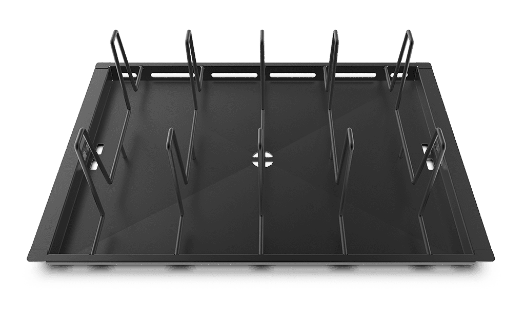 POLLO.BLACK teglia professionale Unox per arrostitura e brasatura 600x400 GRP430.