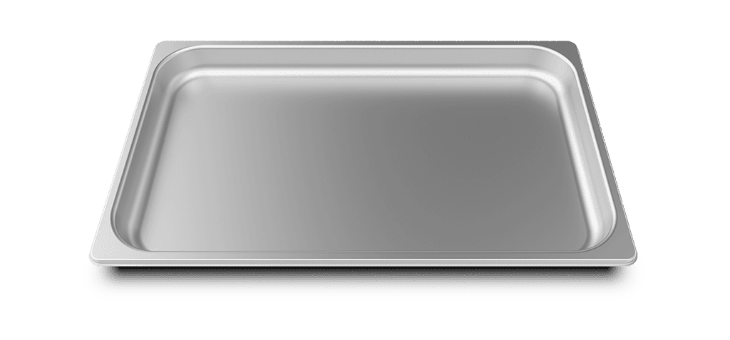 STEEL.40 unox commercial tray for roasting and braising GN 1/1, GN 2/1 TG815.