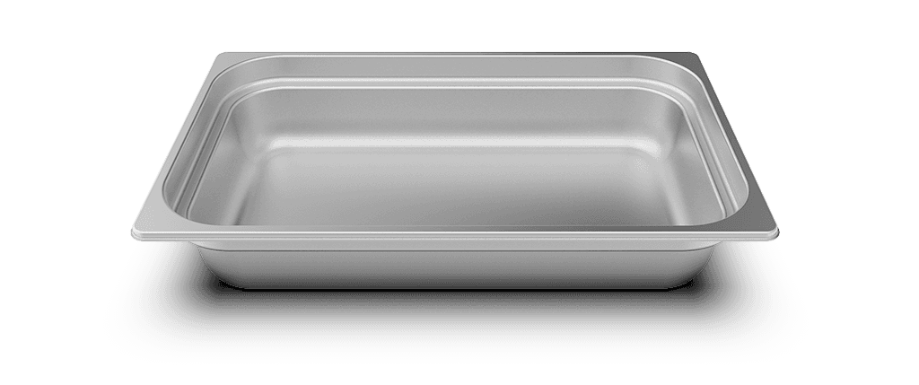 Unox Roestvrijstalen tray voor vacuümverpakking. TG111.