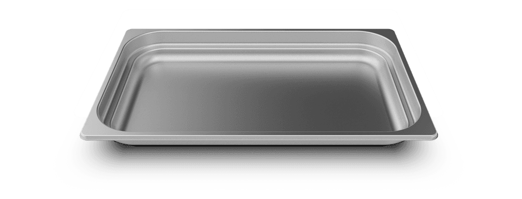 Unox Roestvrijstalen tray voor vacuümverpakking. TG116.