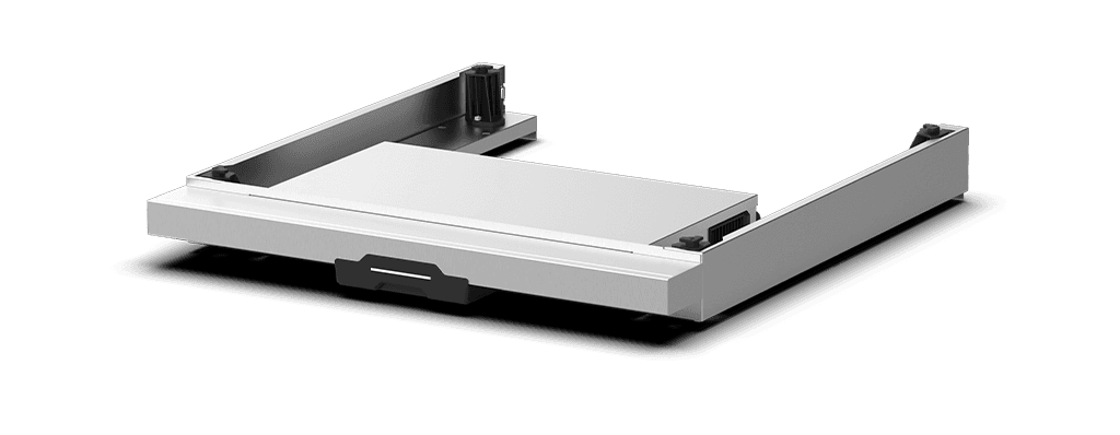 Unox OPTIC.Cooking machine vision voor de onderste eenheid van dubbel gestapelde commercieel elektrische ovens XELOA-EF-R-QE.