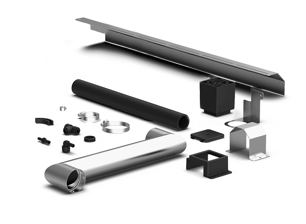 Unox This kit includes everything you need to install and stack two electric ovens. XAVQC-00E2-E-CX.