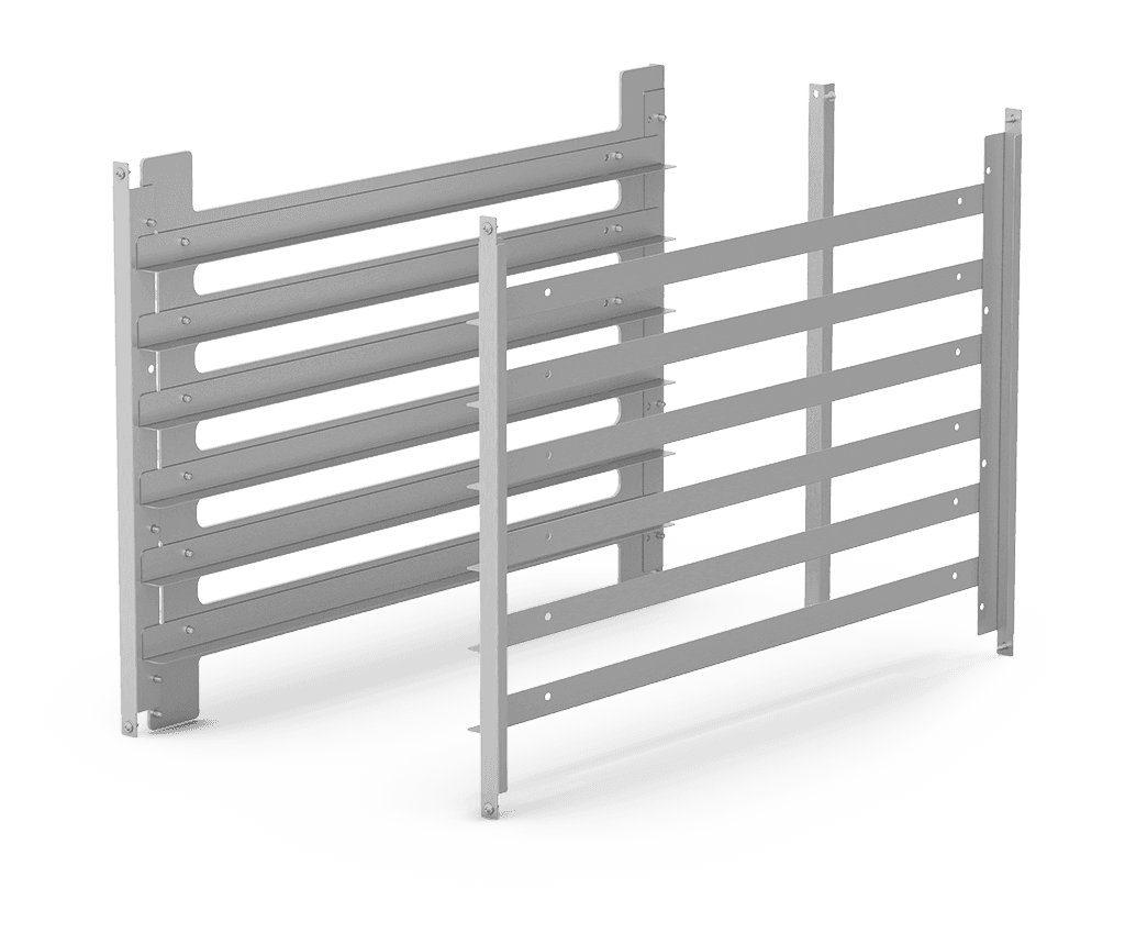 Unox Lateral supports, 6 trays. XWCLC-0613-H.