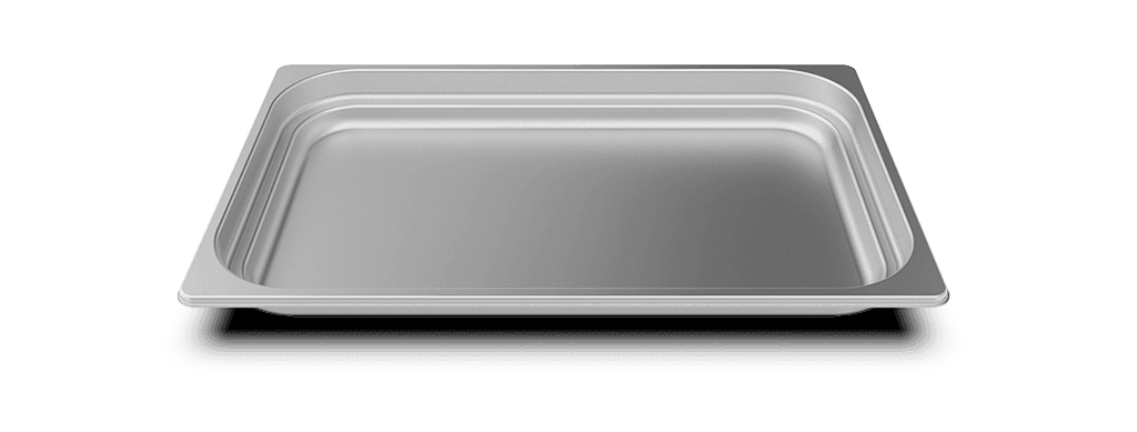 Unox Stainless steel tray for vacuum-packing. TG112.