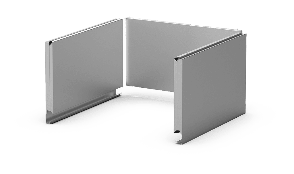 Unox De multifunctionele steun is ideaal om bakplaten veilig op te bergen en uw oven op de perfecte hoogte te plaatsen om te werken. XUC234.