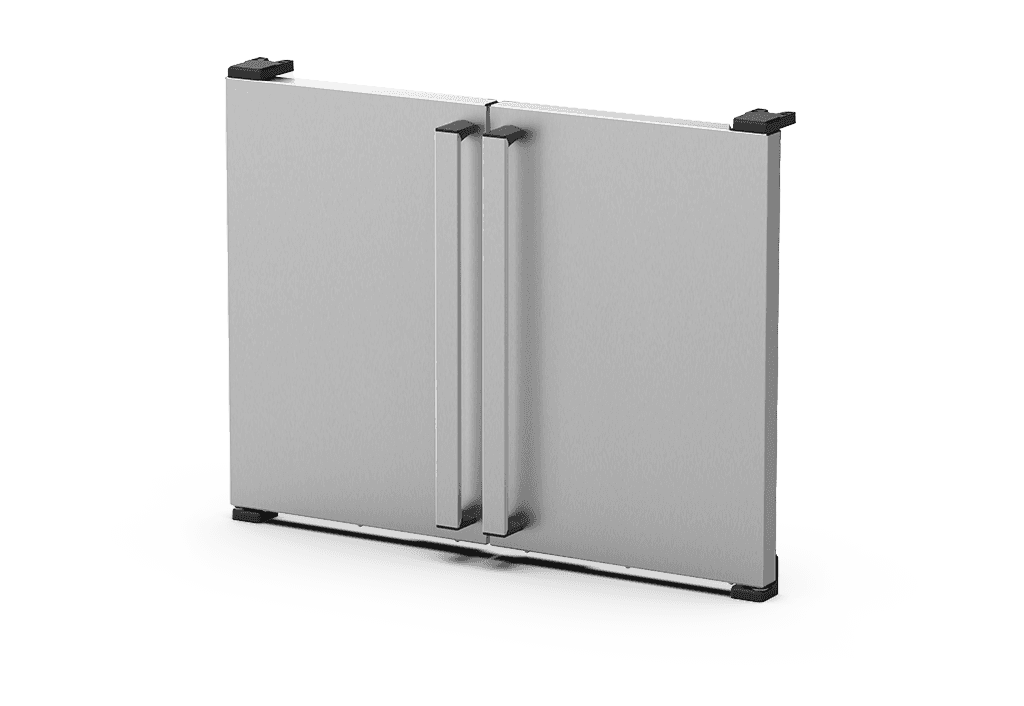 Unox De multifunctionele steun is ideaal om bakplaten veilig op te bergen en uw oven op de perfecte hoogte te plaatsen om te werken. XUC239.