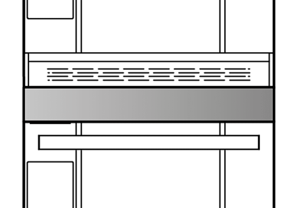 Unox Enthält alle notwendigen Teile für die Installation von zwei gestapelten öfen. XWSQW-00HS-E.