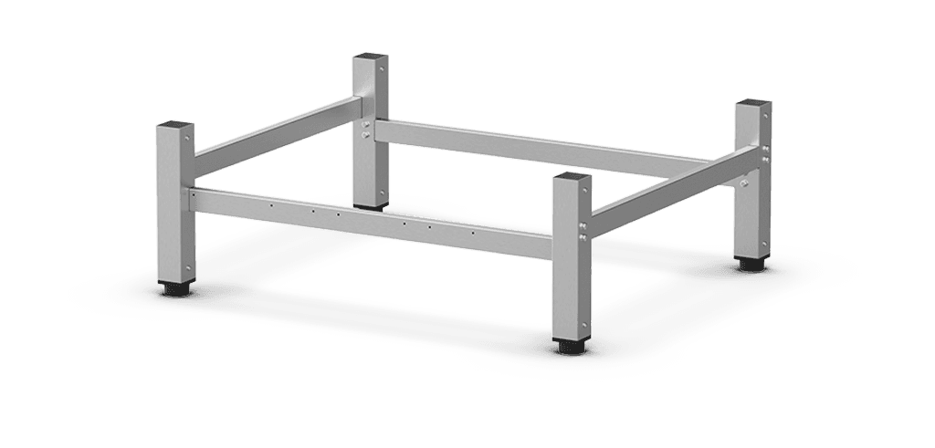 Unox Support for a column of stacked ovens. XWARC-00EF-L.