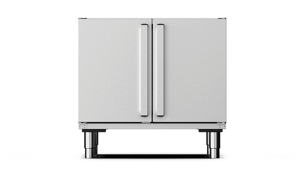 Unox Equipped with a tray-holding compartment and free space for the storage of material. XWVEC-0811.