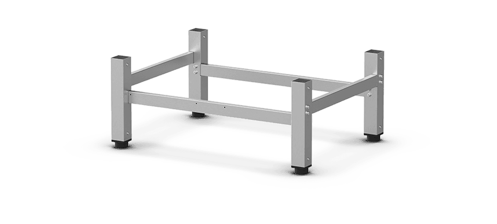 Unox Support for a column of stacked ovens. XWVRC-0011-L.