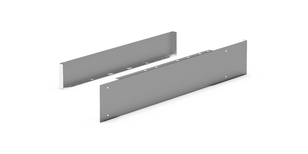 Unox Suitable for both sides of the oven. It makes it possible to reduce the distance between the oven and other heat sources (fryers, pasta cookers, stoves, etc.) to a minimum. XUC040.