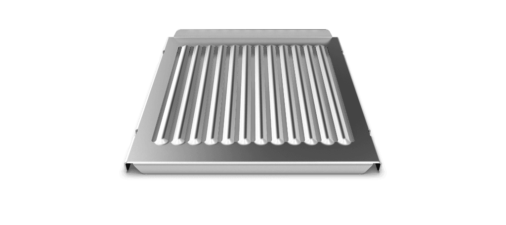 SPEED.Plate RIBBED Unox 商用烤盘用于高速烤箱 300x300 TG149.