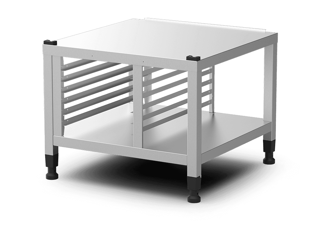 Unox The multifunctional support ideal for storing trays safely and place your oven at the perfect height to work. XWLRA-06EF-H.