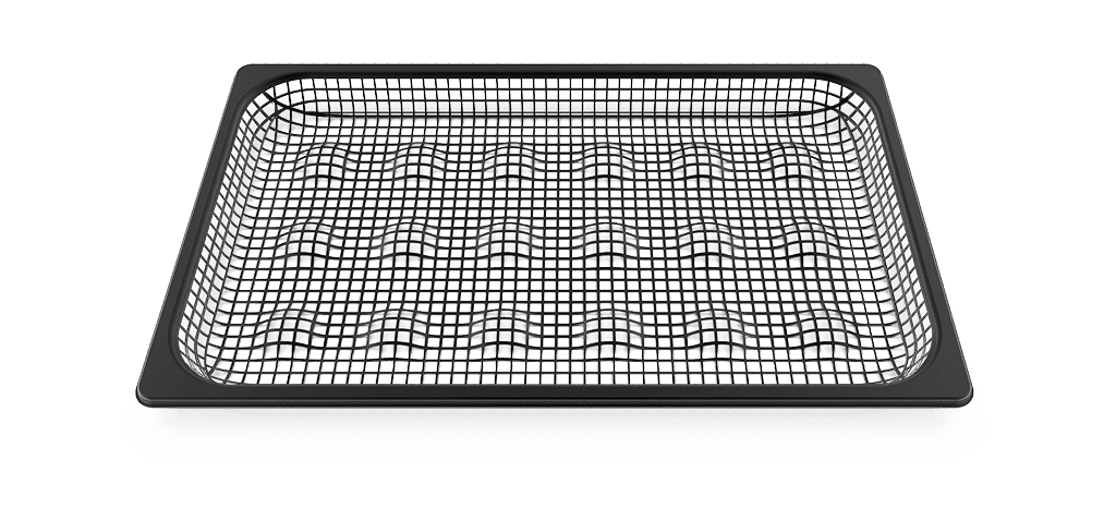 BLACK.FRY unox commercial tray for frying and eggs GN 1/1, GN 2/1 GRP816.