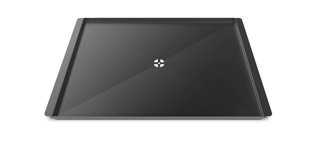 중앙 홀을 가진 비스틱 상업용 트레이는 음식의 액체와 기름을 상업용 오븐의 배수구로 유도 XUC047.